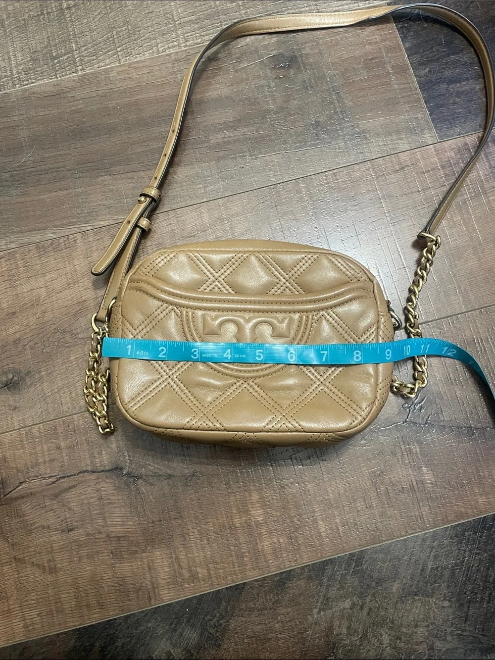 Tory Burch Fleming Soft Camera Bag Light Brown/Camel